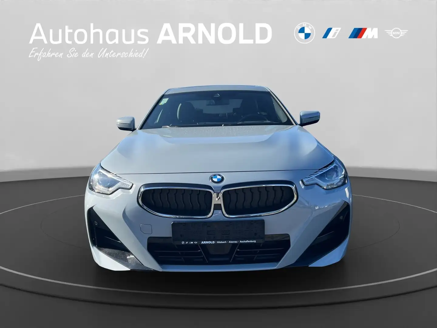 BMW 220 i Coupé M Sportpaket Lenkradhzg. Schiebedach Sitzh Grigio - 2