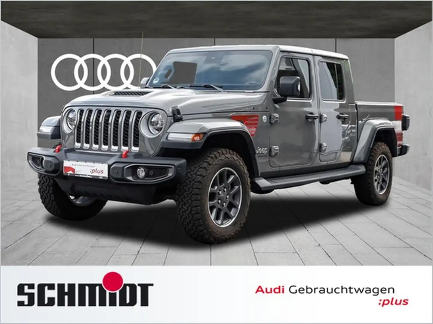 Jeep Gladiator 3.0 CRD 4WD Overland LED Klima Dual Top Kamera ... Gri - 1