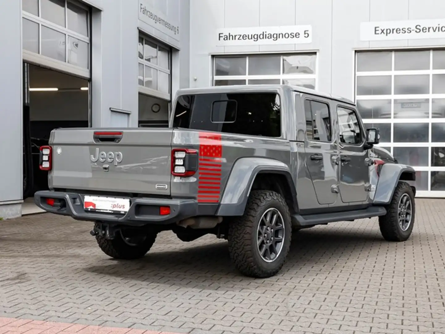 Jeep Gladiator 3.0 CRD 4WD Overland LED Klima Dual Top Kamera ... Gri - 2