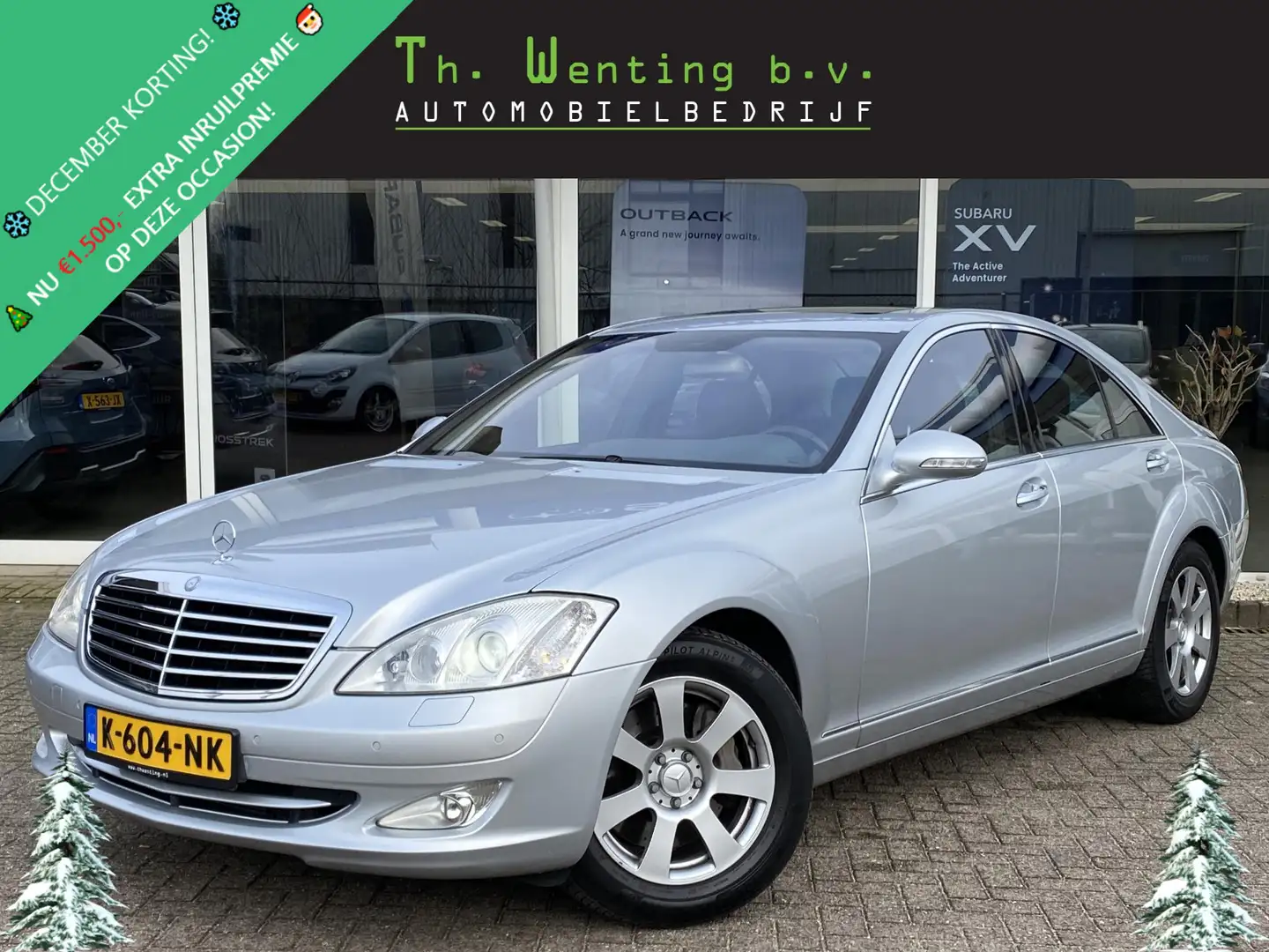 Mercedes-Benz S 500 | Stoelventilatie | Stoelgeheugen | Luchtvering | Grijs - 1