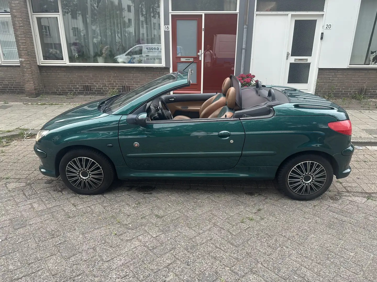 Peugeot 206 CC 2.0-16V Roland Garros Vert - 2