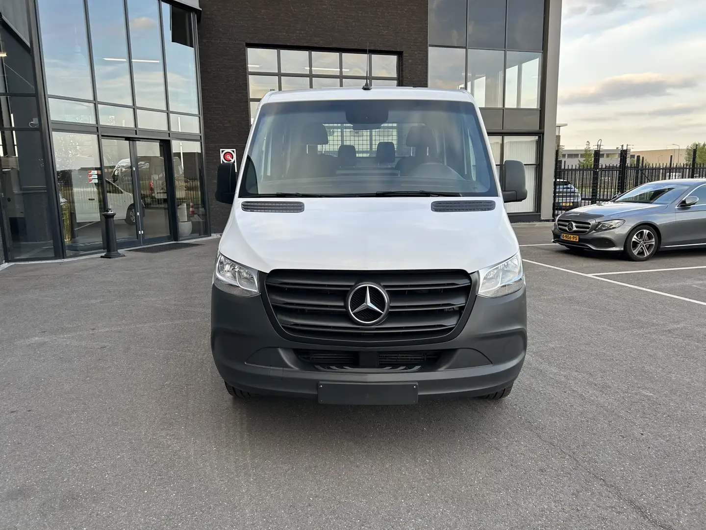 Mercedes-Benz Sprinter 316 CDI L3 Dubbele cabine / Open laadbak / Trekhaa Wit - 2