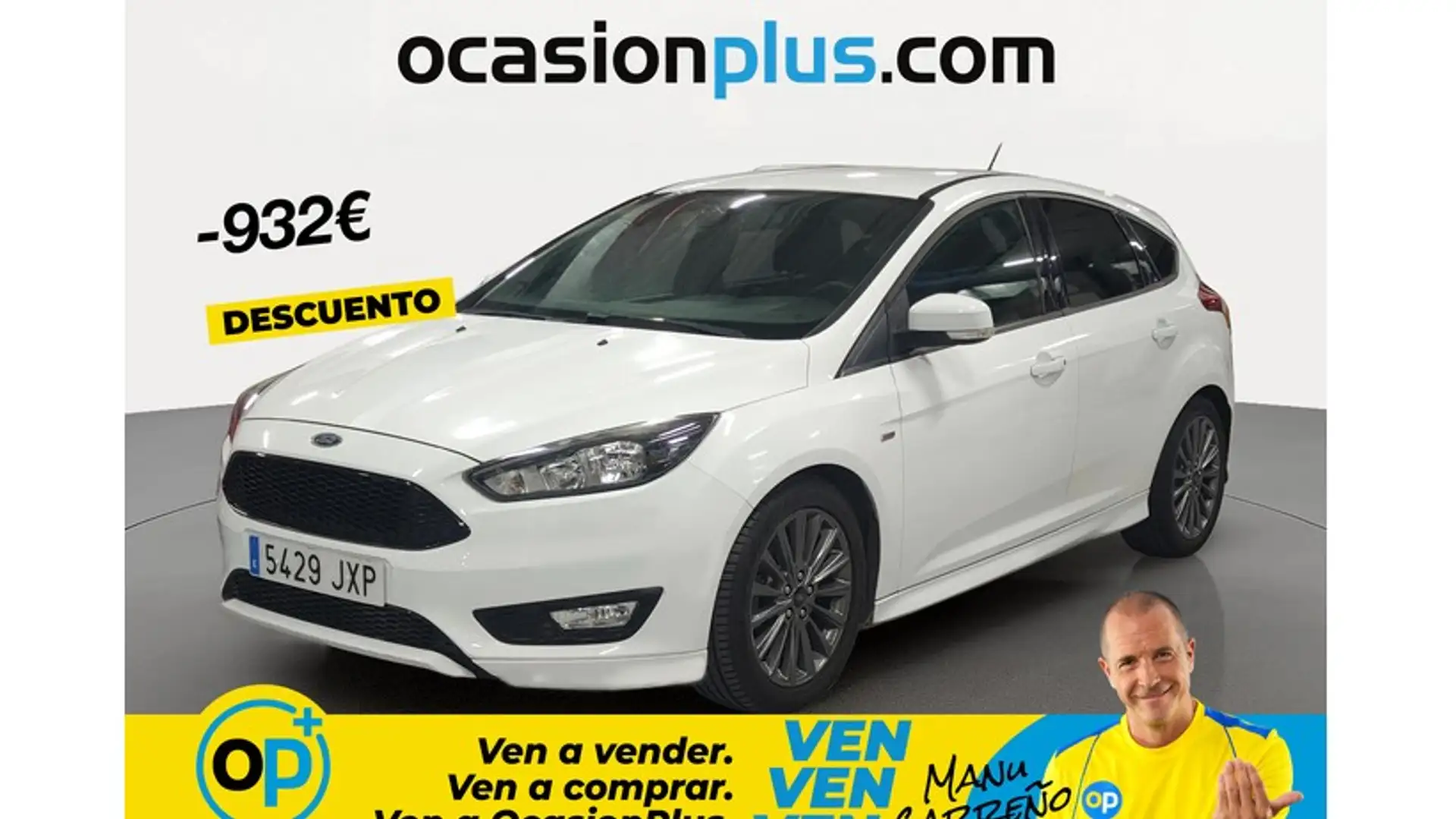 Ford Focus 1.0 Ecoboost Auto-S&S ST-Line 125 Blanco - 1