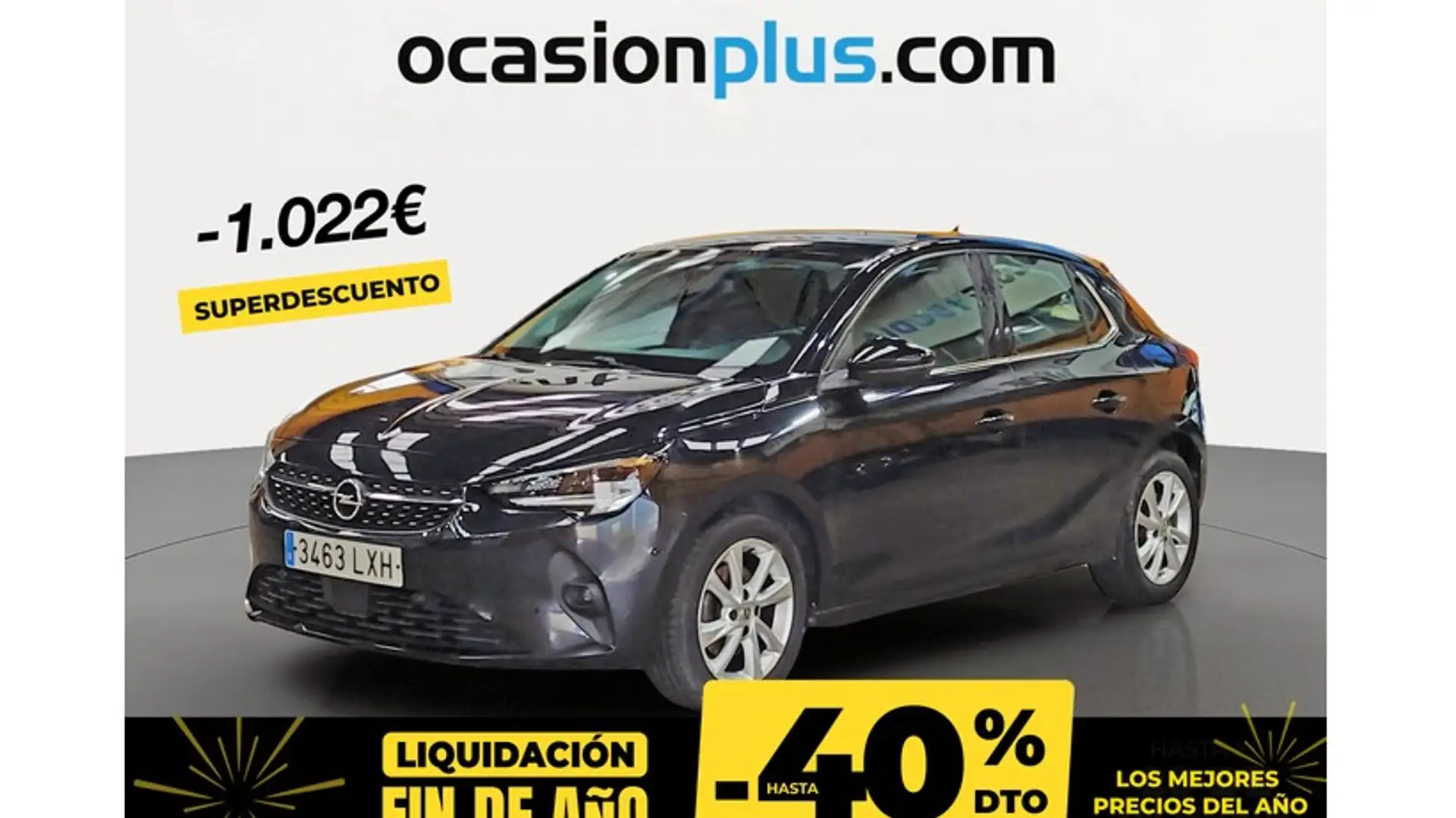 Opel Corsa 1.2T XHL S/S Elegance 100 Noir - 1