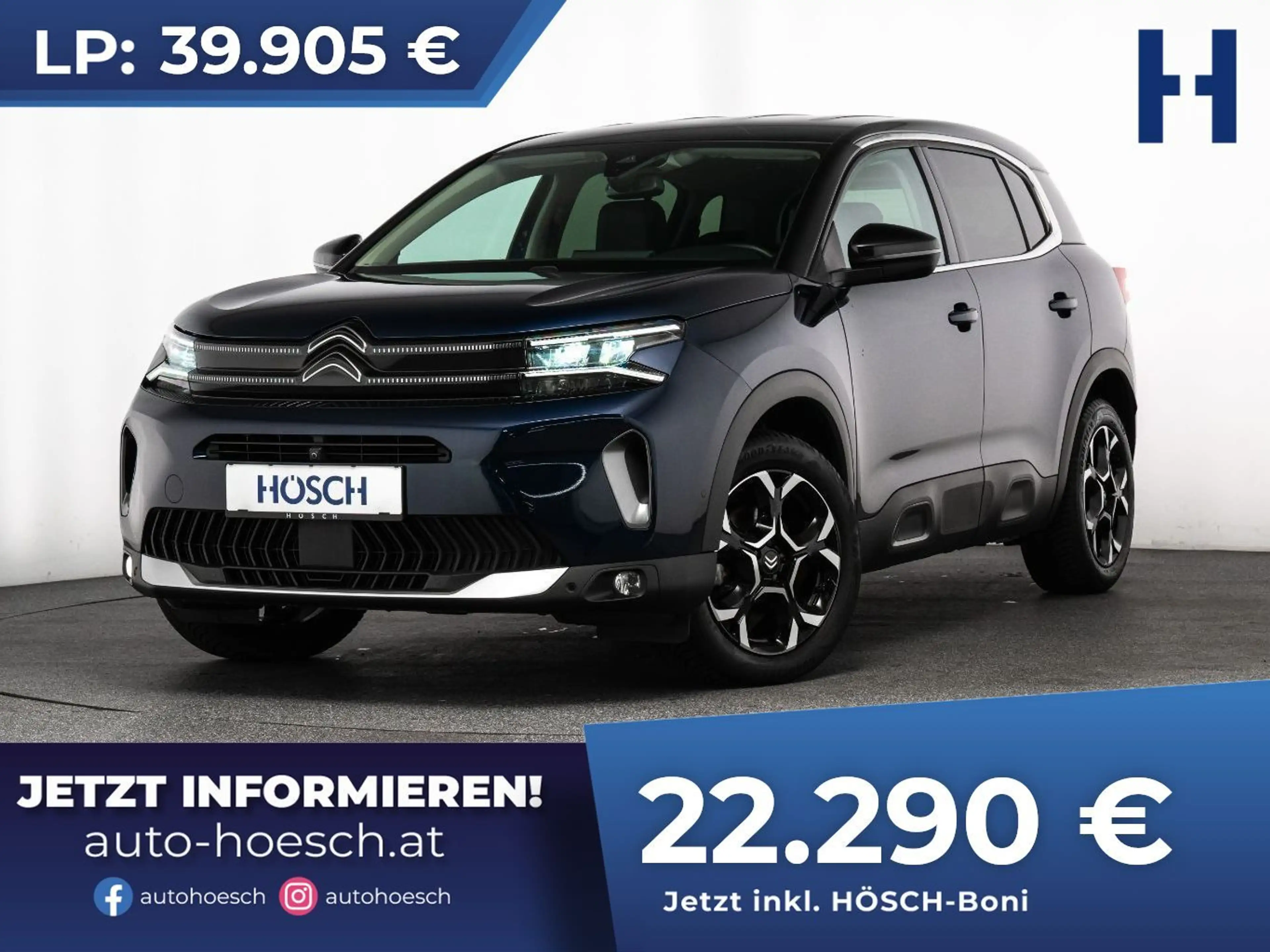 Citroen C5 Aircross BlueHDI 130 MAX Aut. LEDER KAMERA CARPLAY ++