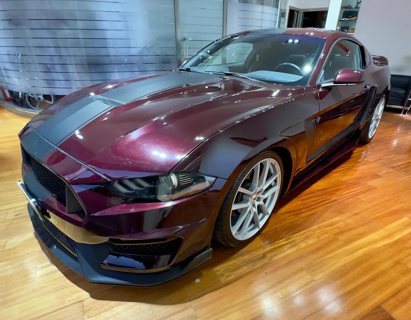 Ford Mustang Fastback 2.3 EcoBoost aut. KIT SHELBY Rouge - 2