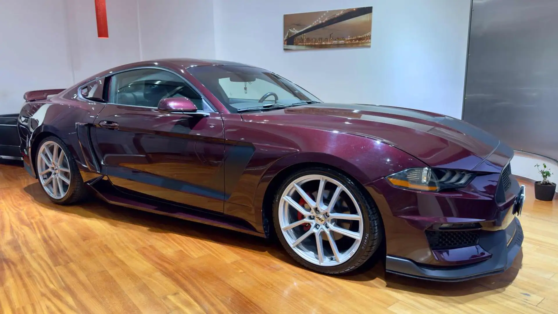 Ford Mustang Fastback 2.3 EcoBoost aut. KIT SHELBY Rouge - 1