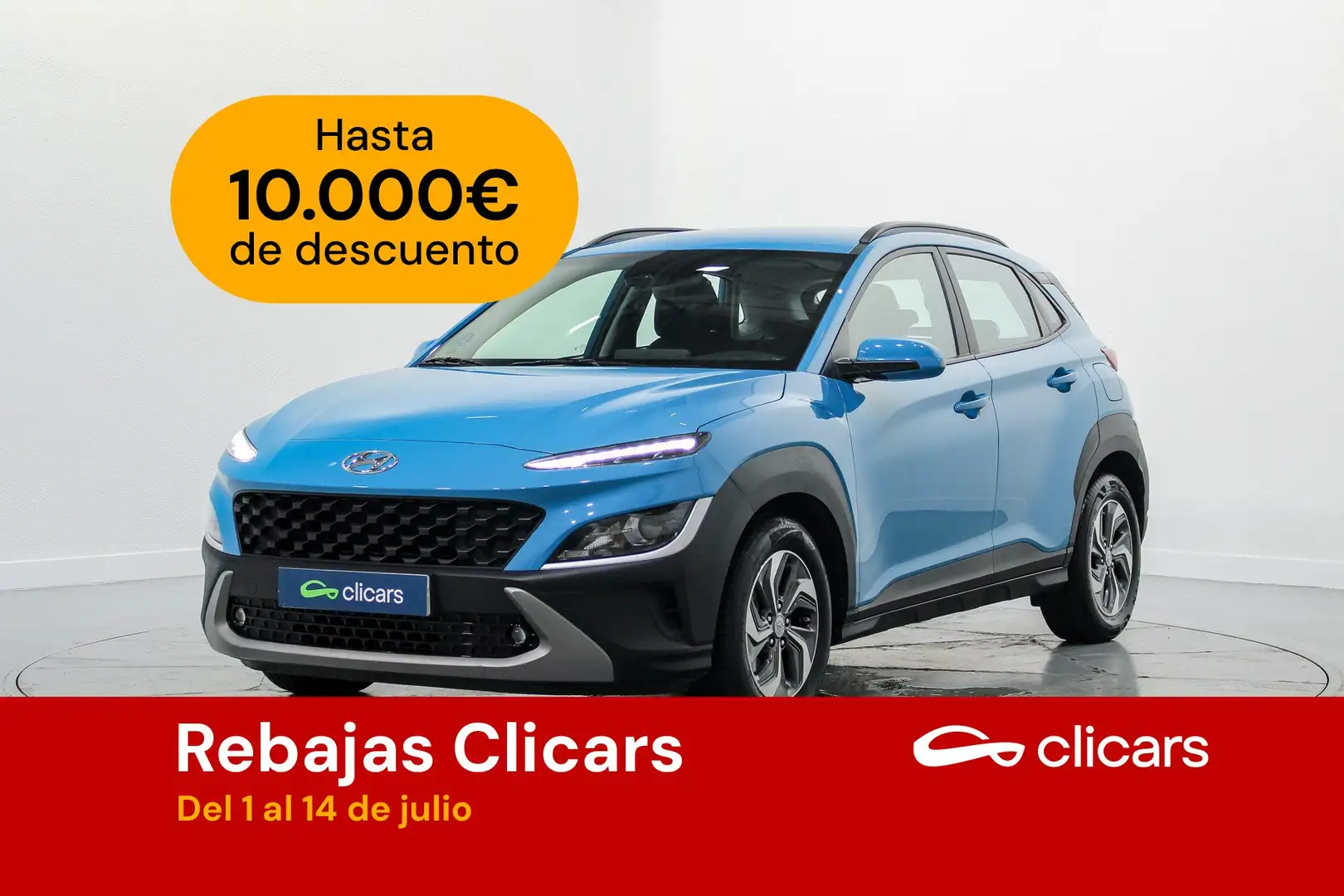 Hyundai KONA HEV 1.6 GDI Maxx DT Azul - 1
