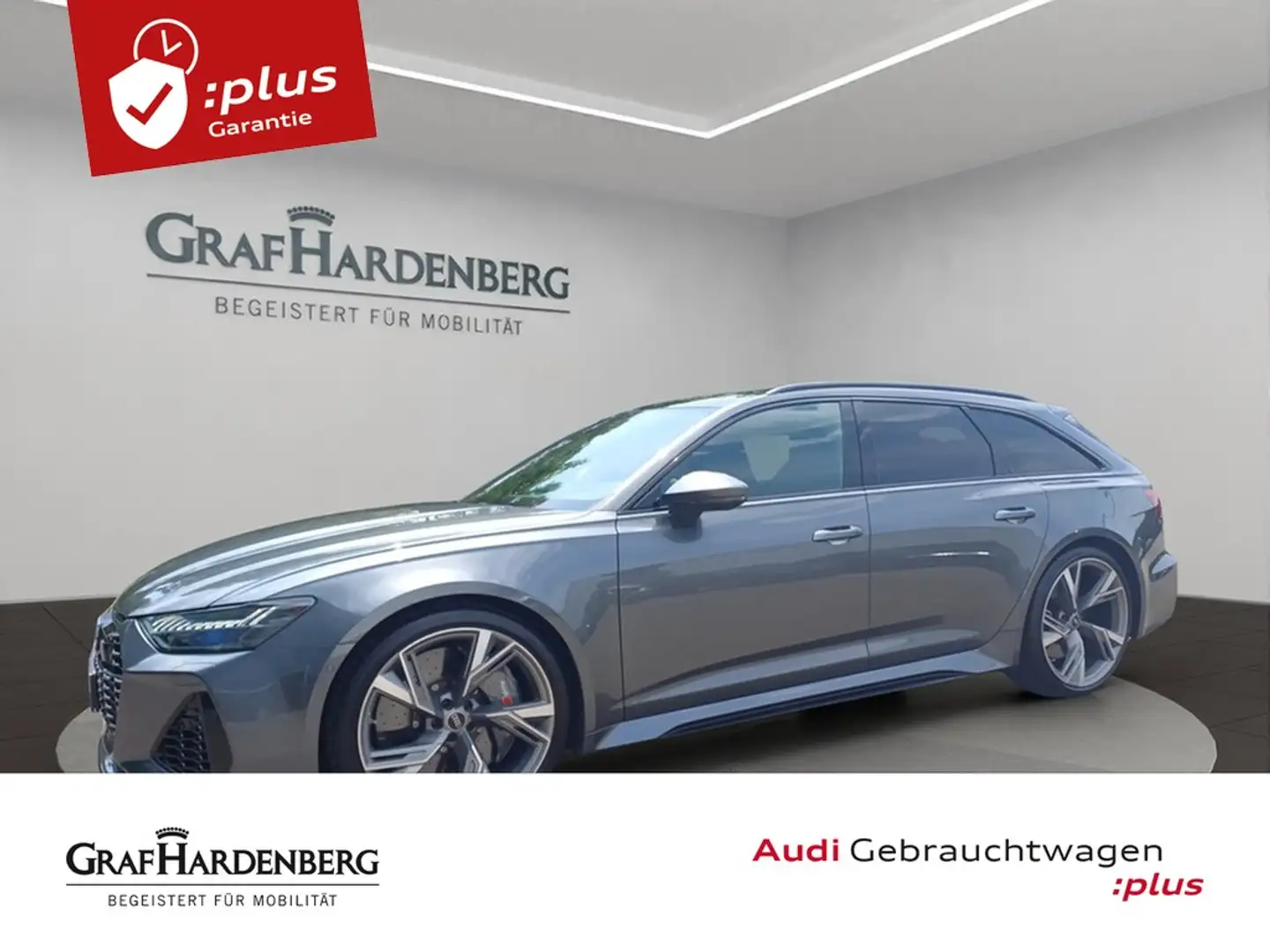 Audi RS6 Avant Quattro TFSI Tiptr. Pano 305km/h Gris - 1