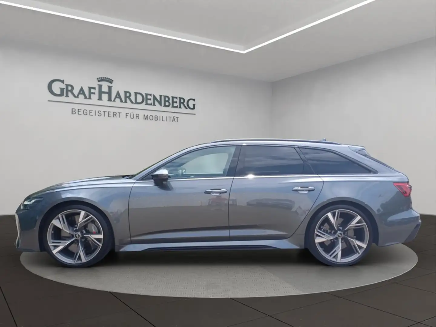 Audi RS6 Avant Quattro TFSI Tiptr. Pano 305km/h Gris - 2