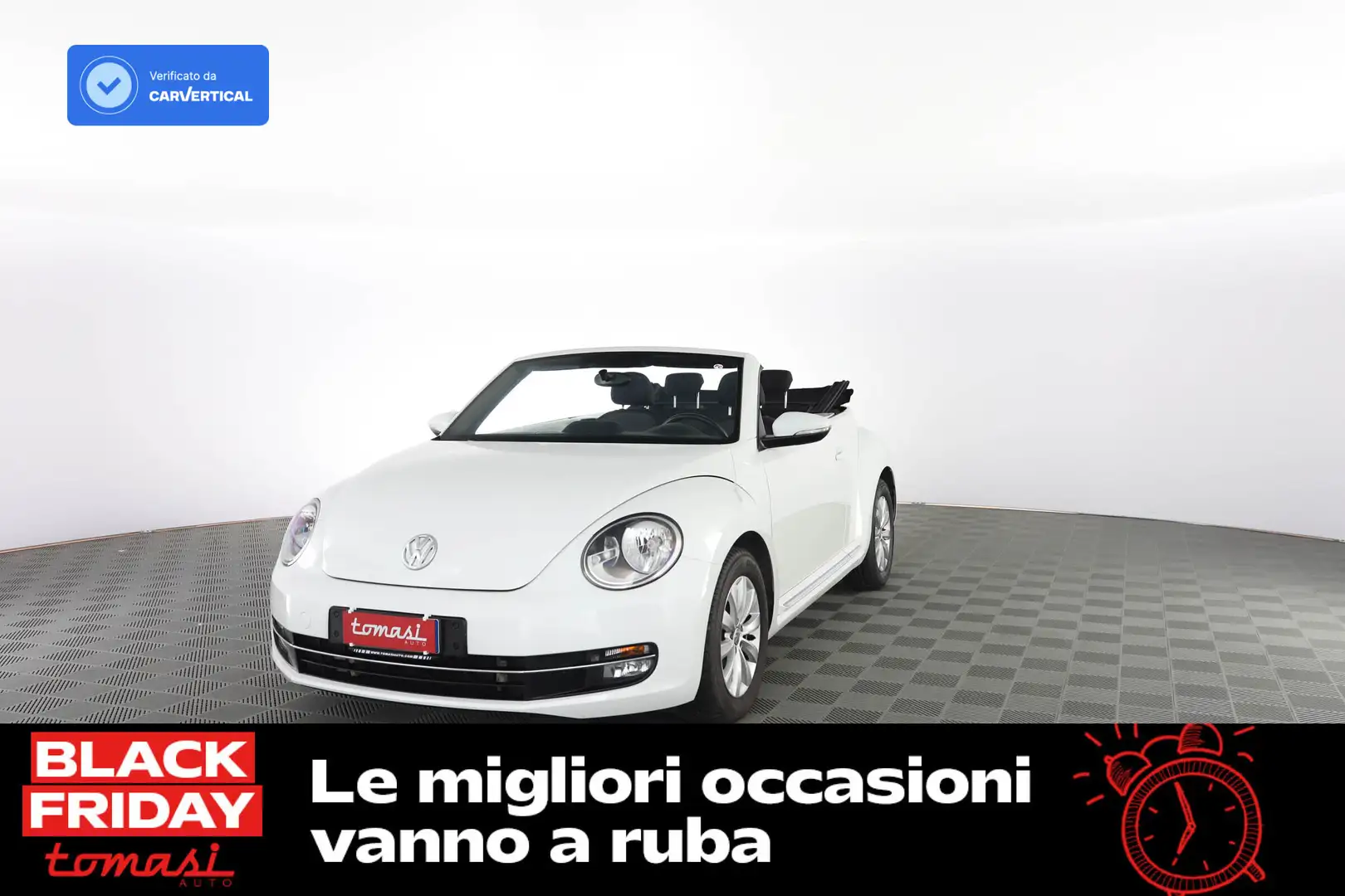 Volkswagen Maggiolino Cabrio 2.0 TDI DSG Design BMT Blanco - 1