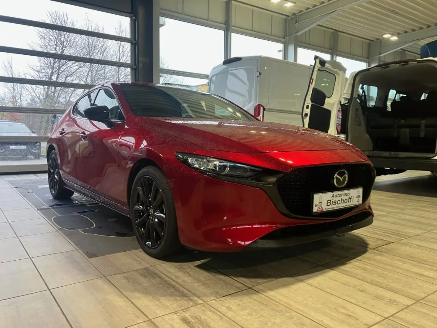 Mazda 3 e-SKYACTIV-X 2.0 M HYBRID HOMURA Rosso - 2