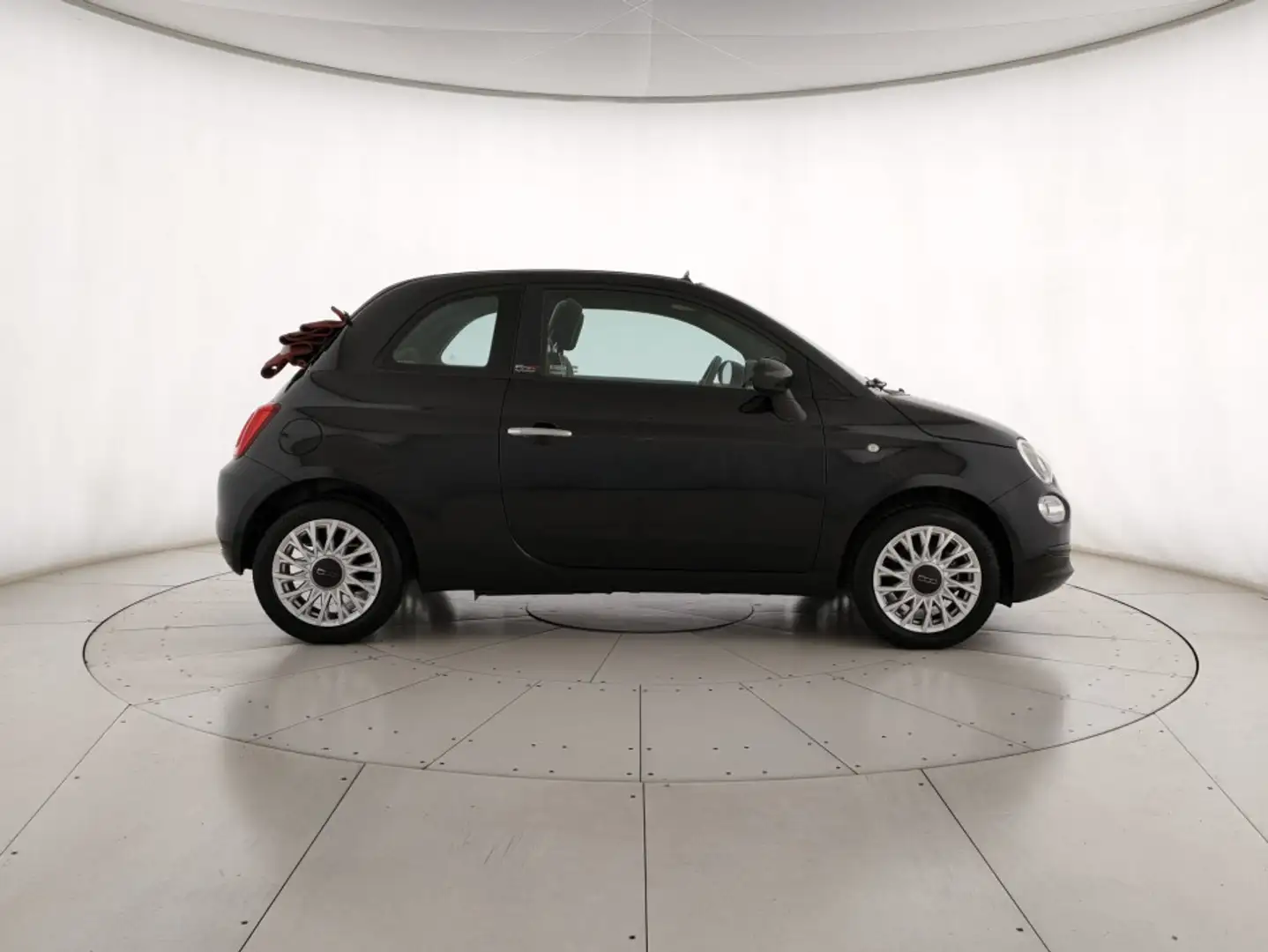 Fiat 500C 500 1.2 Dolcevita 69cv dualogic Schwarz - 2
