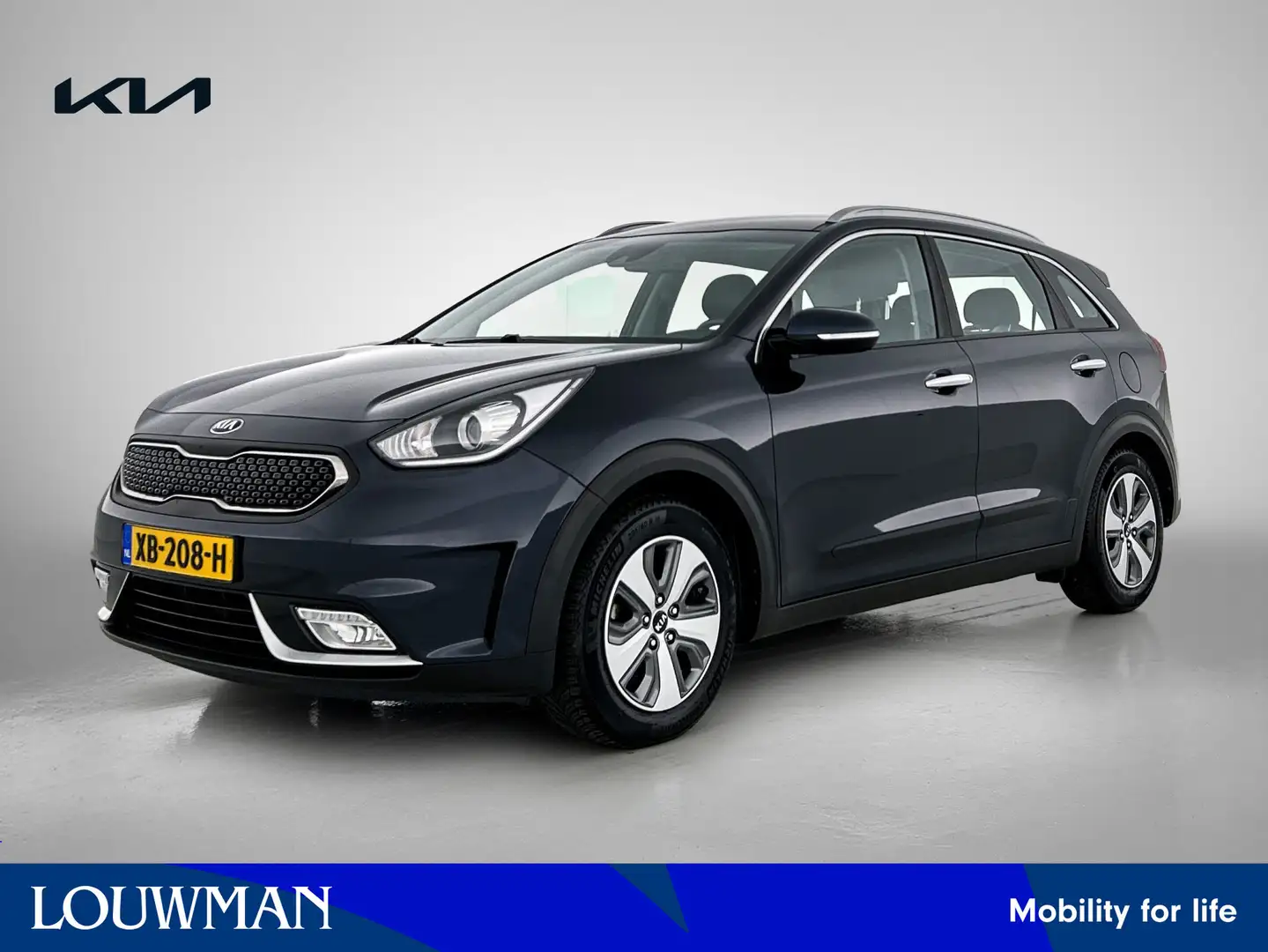 Kia Niro 1.6 GDi Hybrid DynamicLine | Navigatie | Automaat Blauw - 1