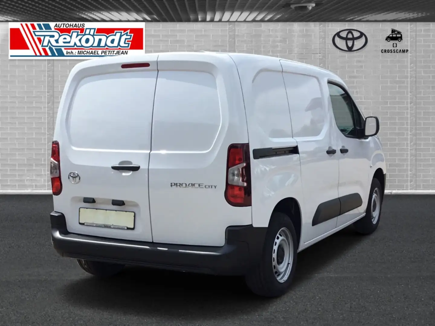 Toyota Proace City L1 Meister 1.5 D PDC hinten Laderaumboden Android Blanc - 2