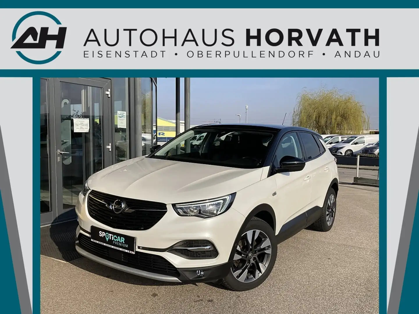 Opel Grandland X 1,2 Turbo Direct Injection Edition Start/Stop Weiß - 1