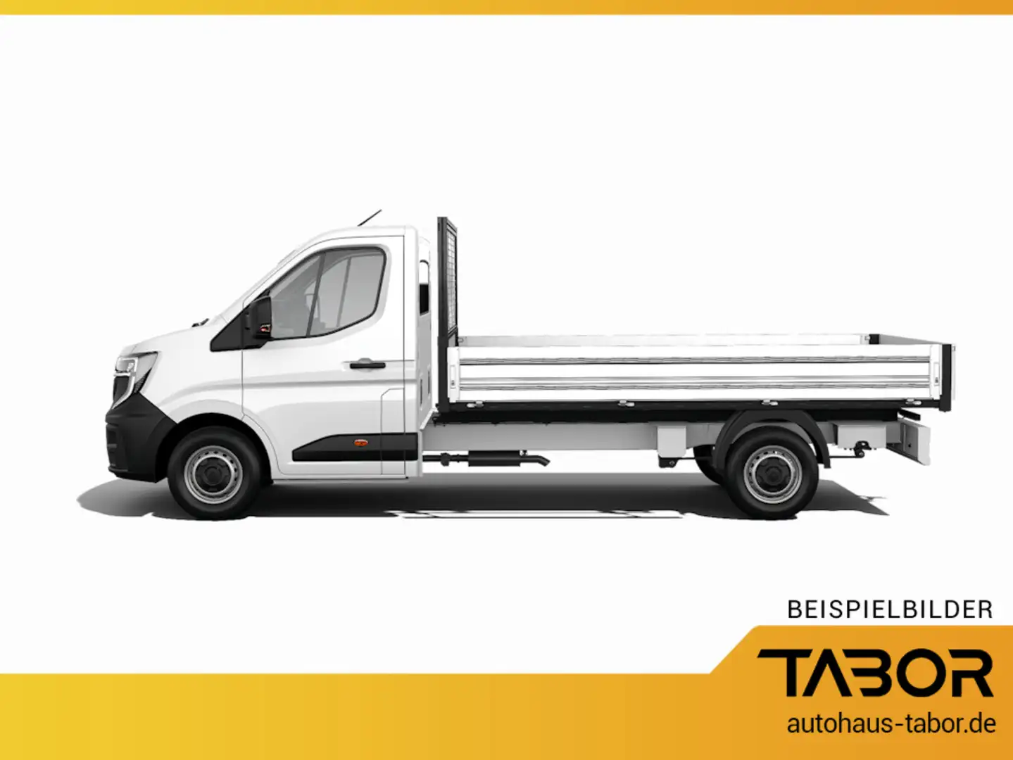 Renault Master Pritsche advance L3 3,5t dCi 130 Weiß - 2