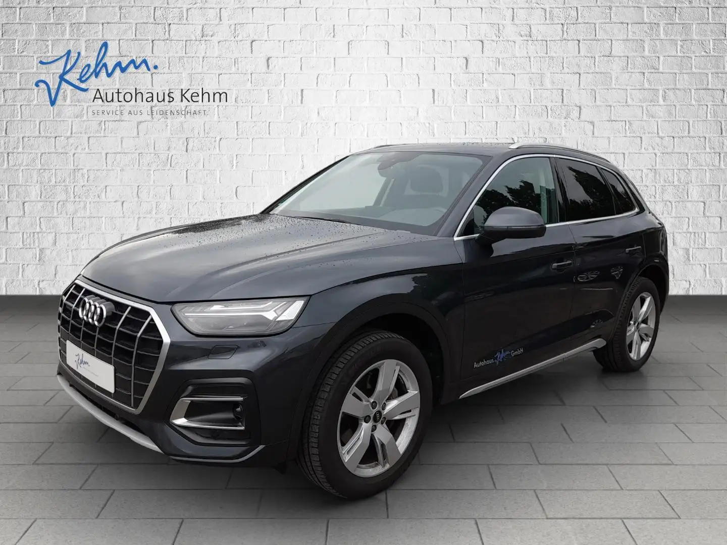 Audi Q5 Advanced Q5 40 TDI AHK|Matrix|Business|NAV|Cam|Sound Grau - 1