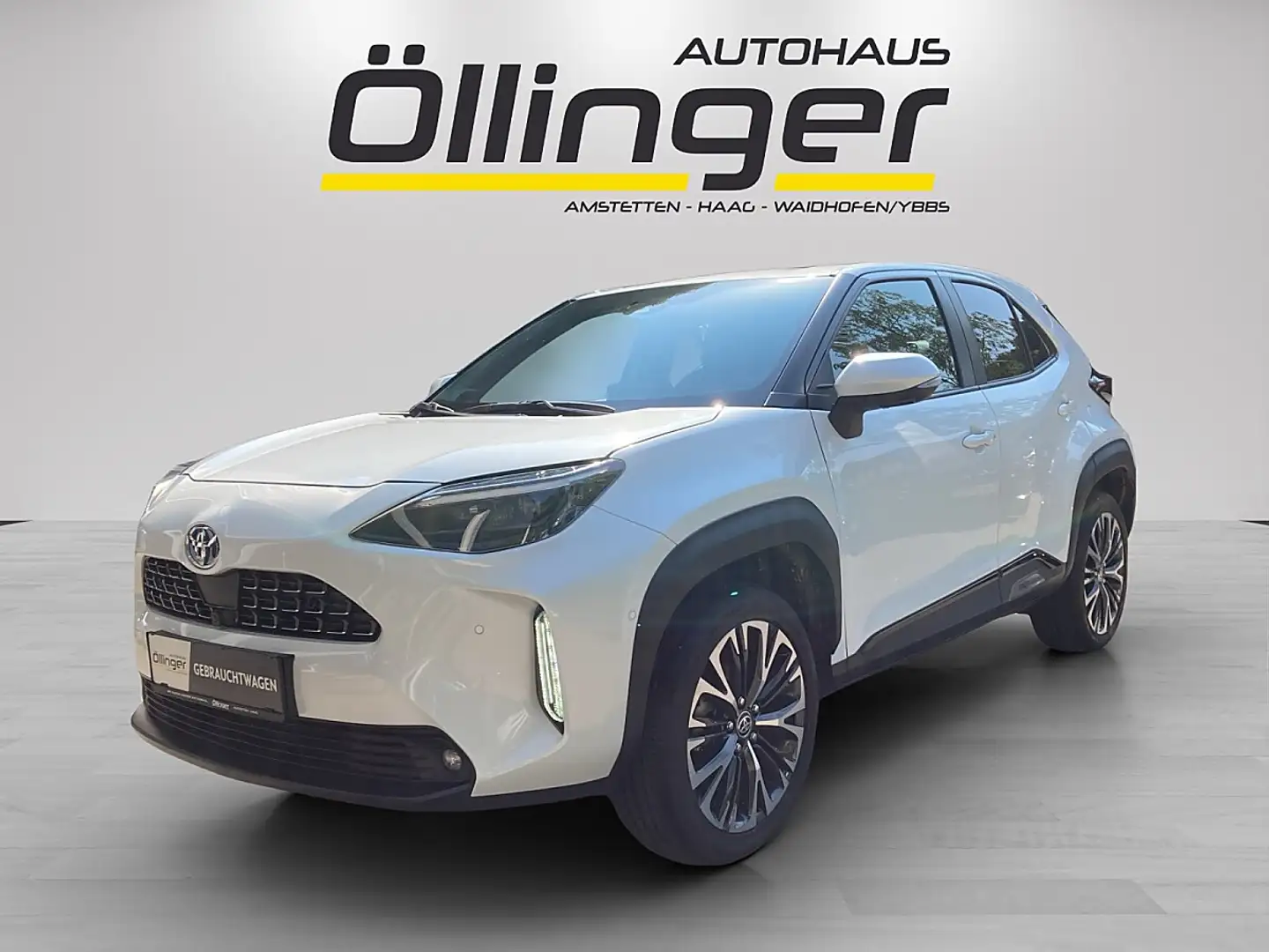 Toyota Yaris Cross 1,5 VVT-i Hybrid AWD Elegant Aut. Weiß - 1