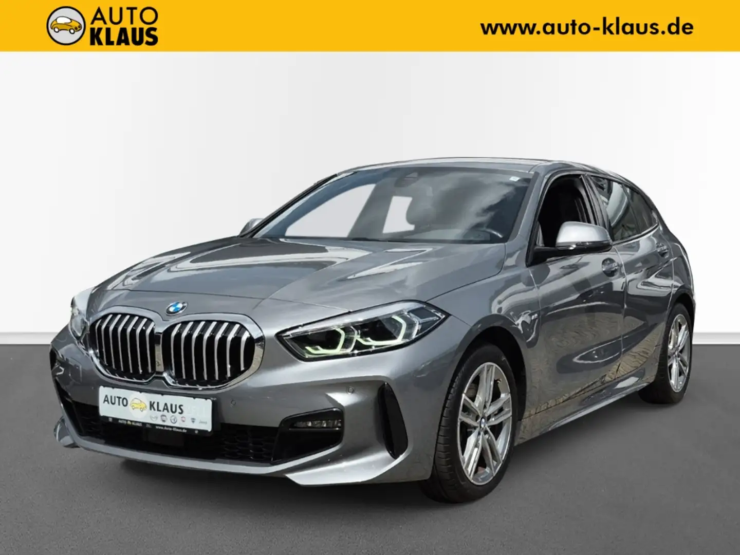 BMW 118 i M Sport Voll-LED CarPlay Navi PDC SHZ Grijs - 1