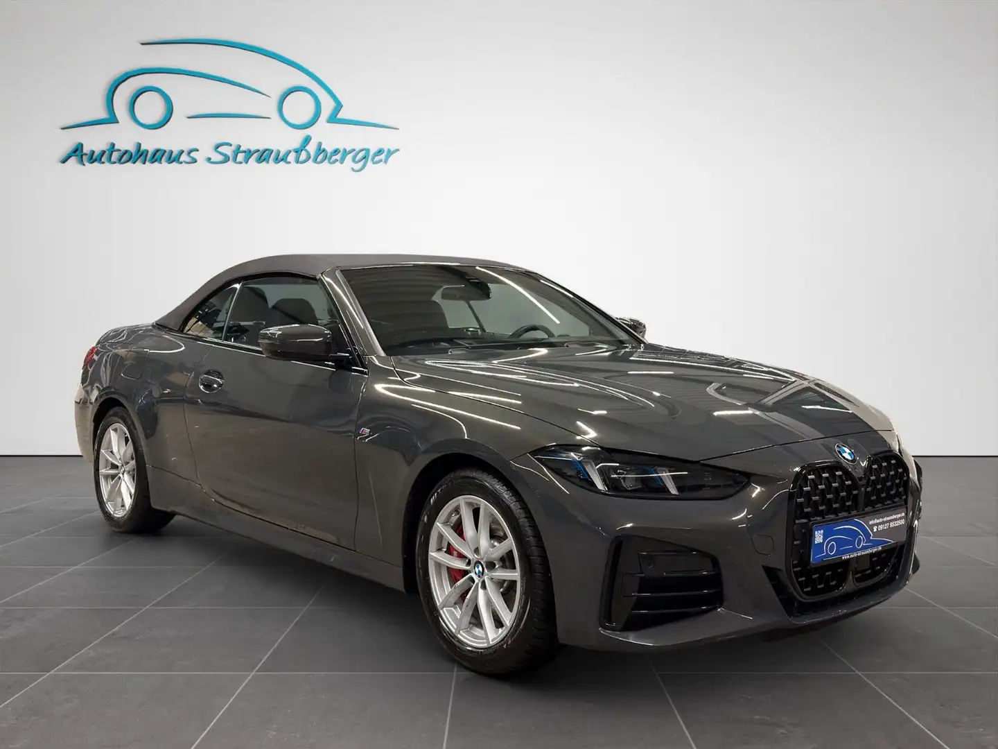 BMW 430 xi Cabrio M Sport Pro ACC H/K KZU 360° Memory Grau - 2