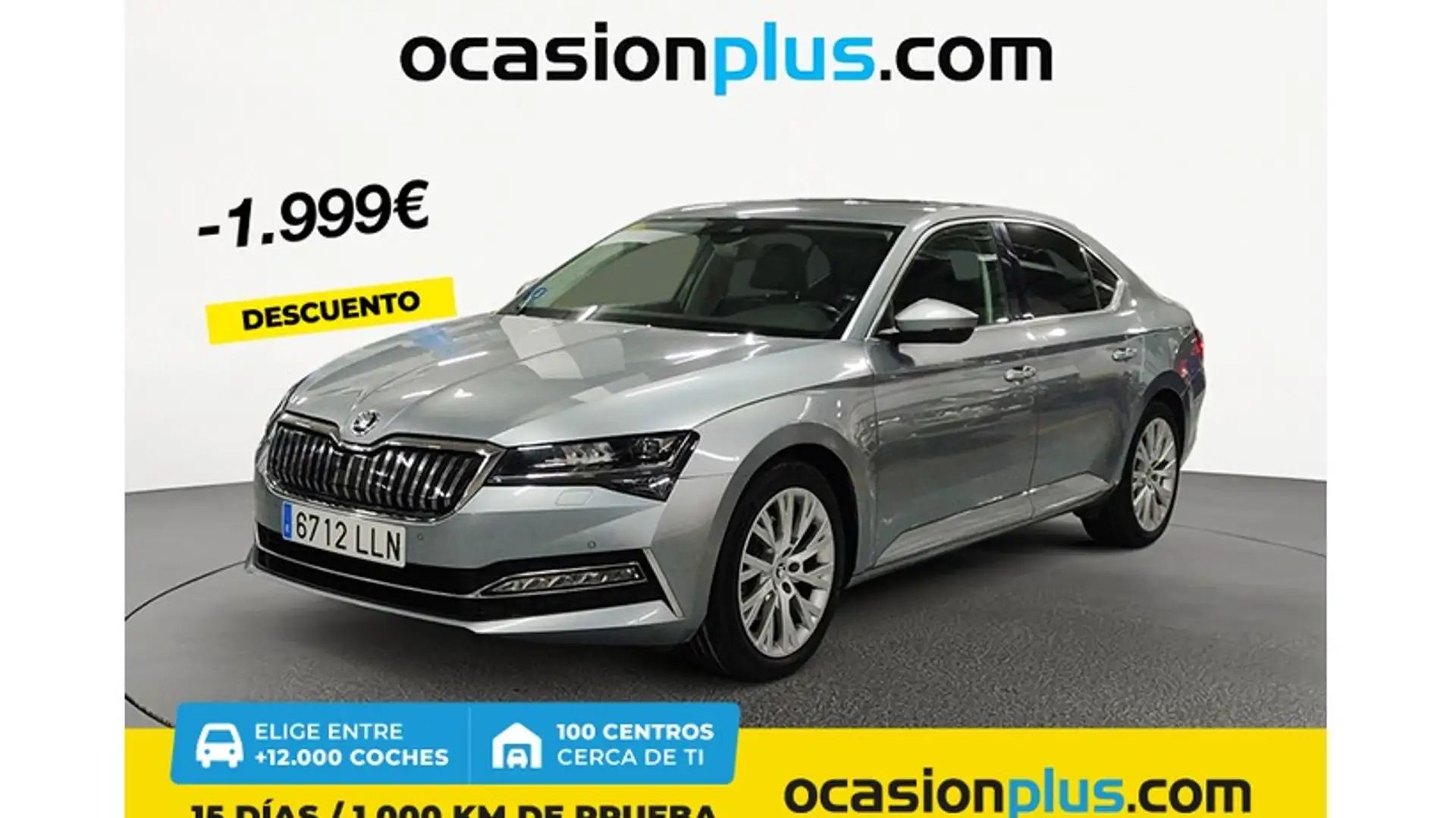 Skoda Superb 1.4 TSI P-HEV Style DSG Gris - 1