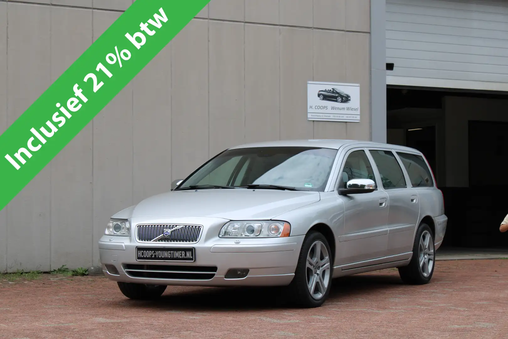 Volvo V70 2.4 Edition AUTOMAAT YOUNGTIMER incl. 21% BTW Argent - 1