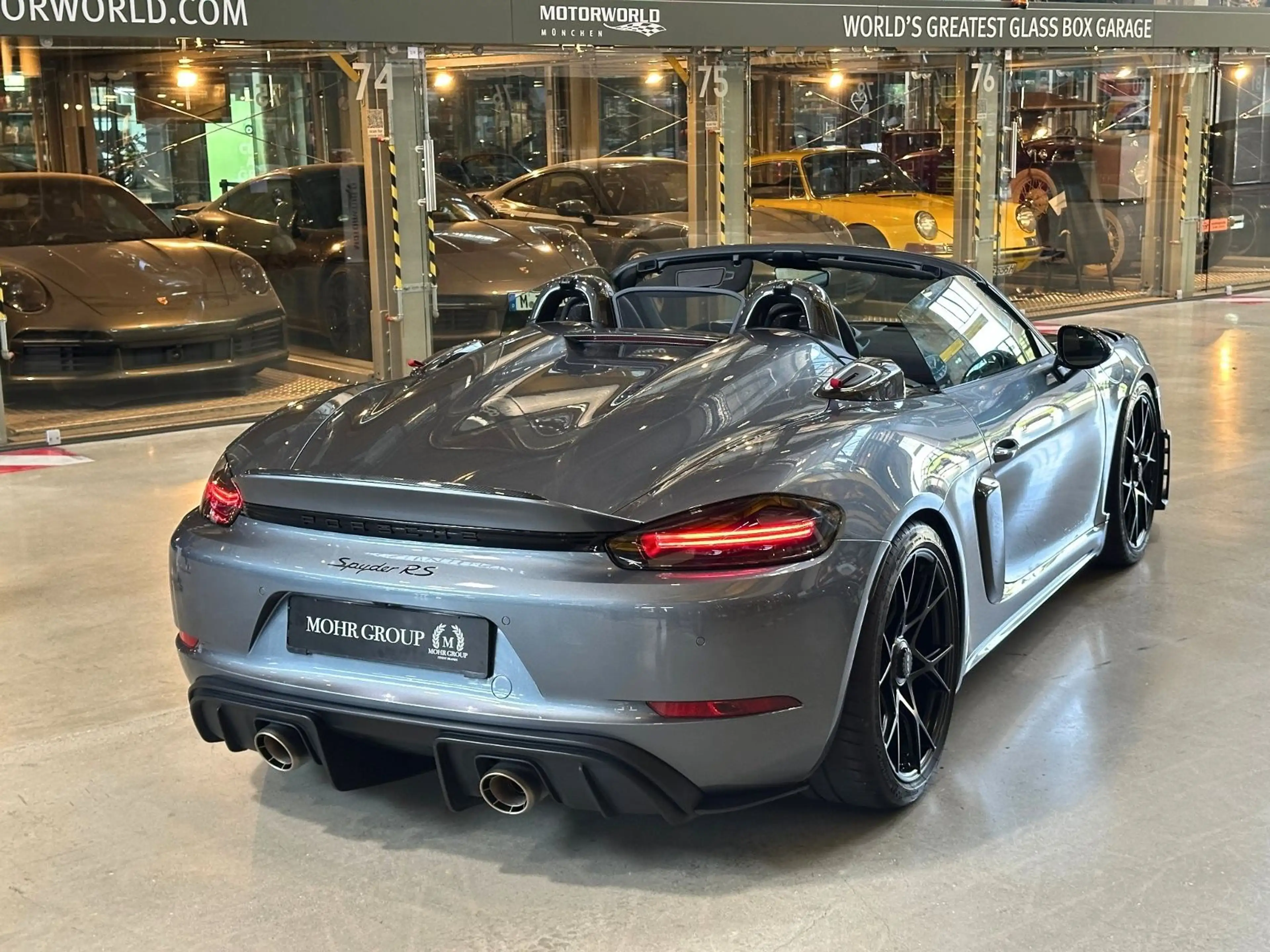 Porsche Boxster Spyder RS/deutsch/1.Hand/Weissach/BOSE — photo 6