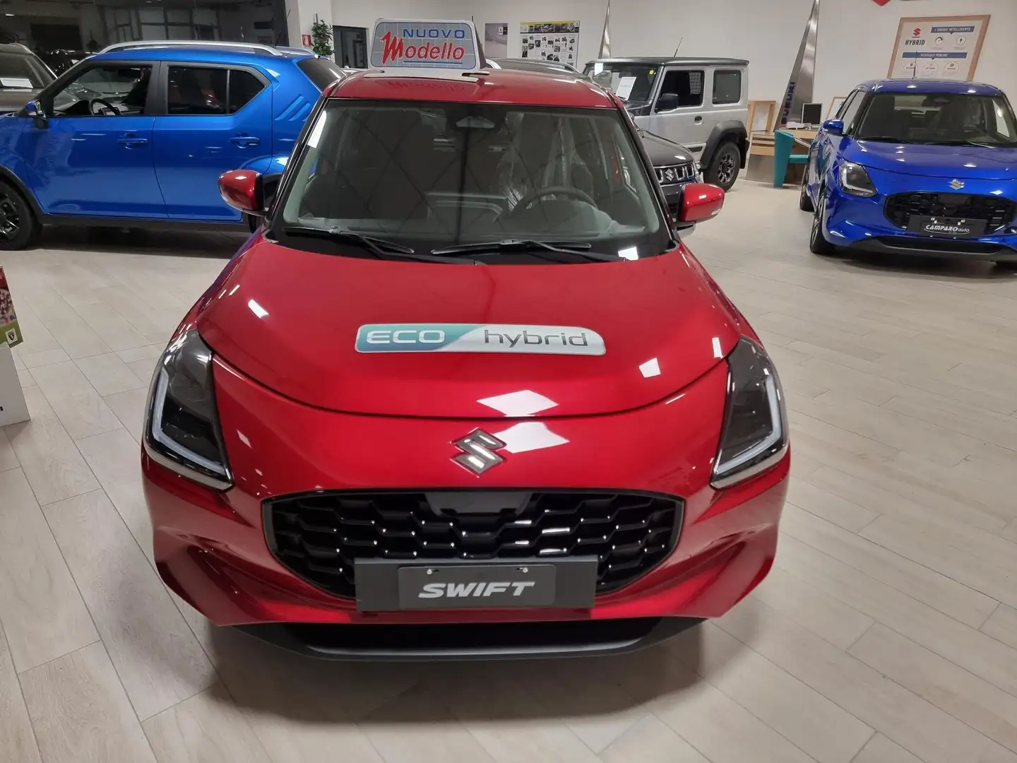 Suzuki Swift 1.2 HYBRID ALLGRIP 4X4 NUOVA NON KM 0 Rosso - 1