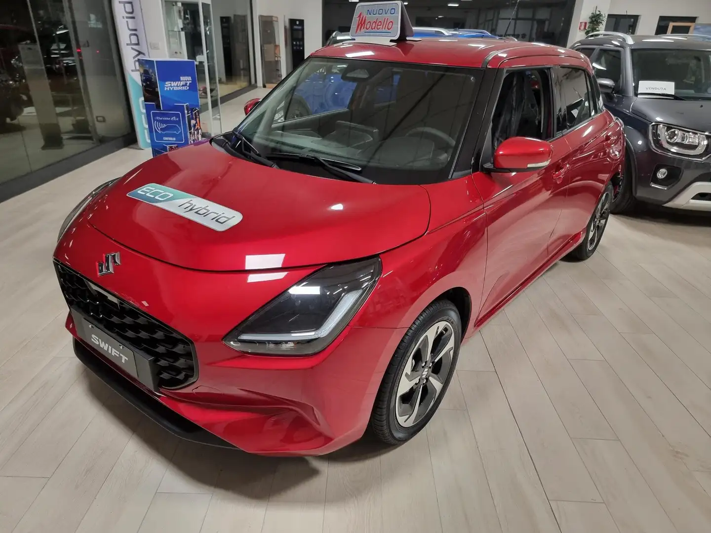 Suzuki Swift 1.2 HYBRID ALLGRIP 4X4 NUOVA NON KM 0 Rosso - 2