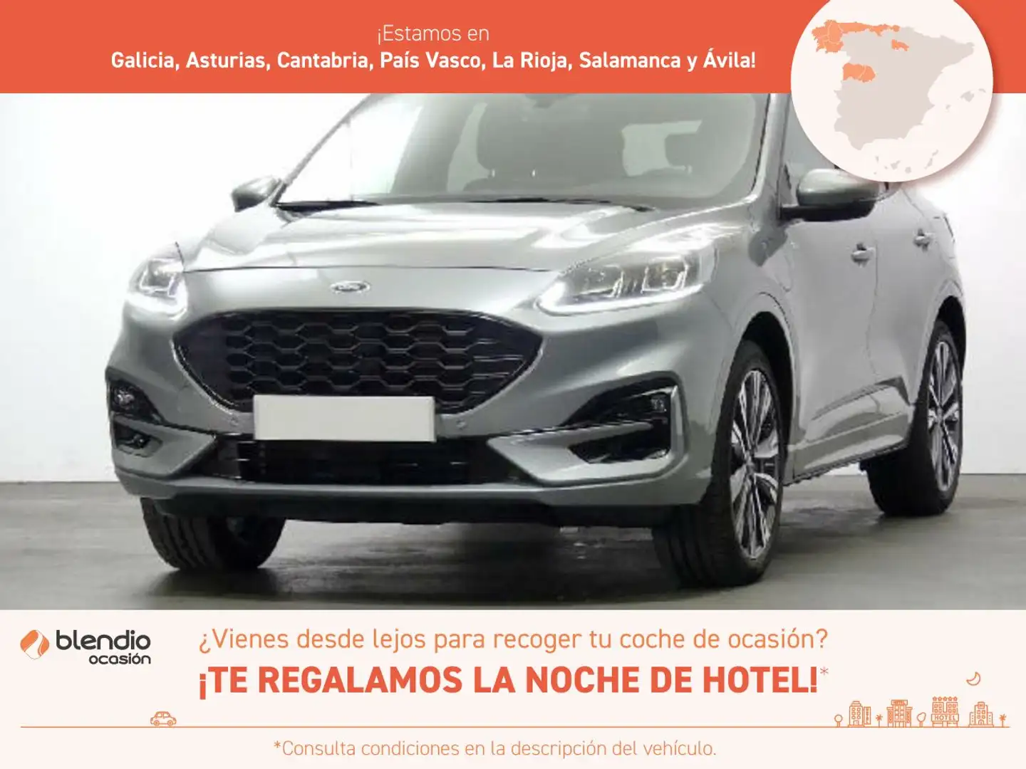Ford Kuga 2.5 PHEV ST-LINE X AUTO 225 5P Argent - 1
