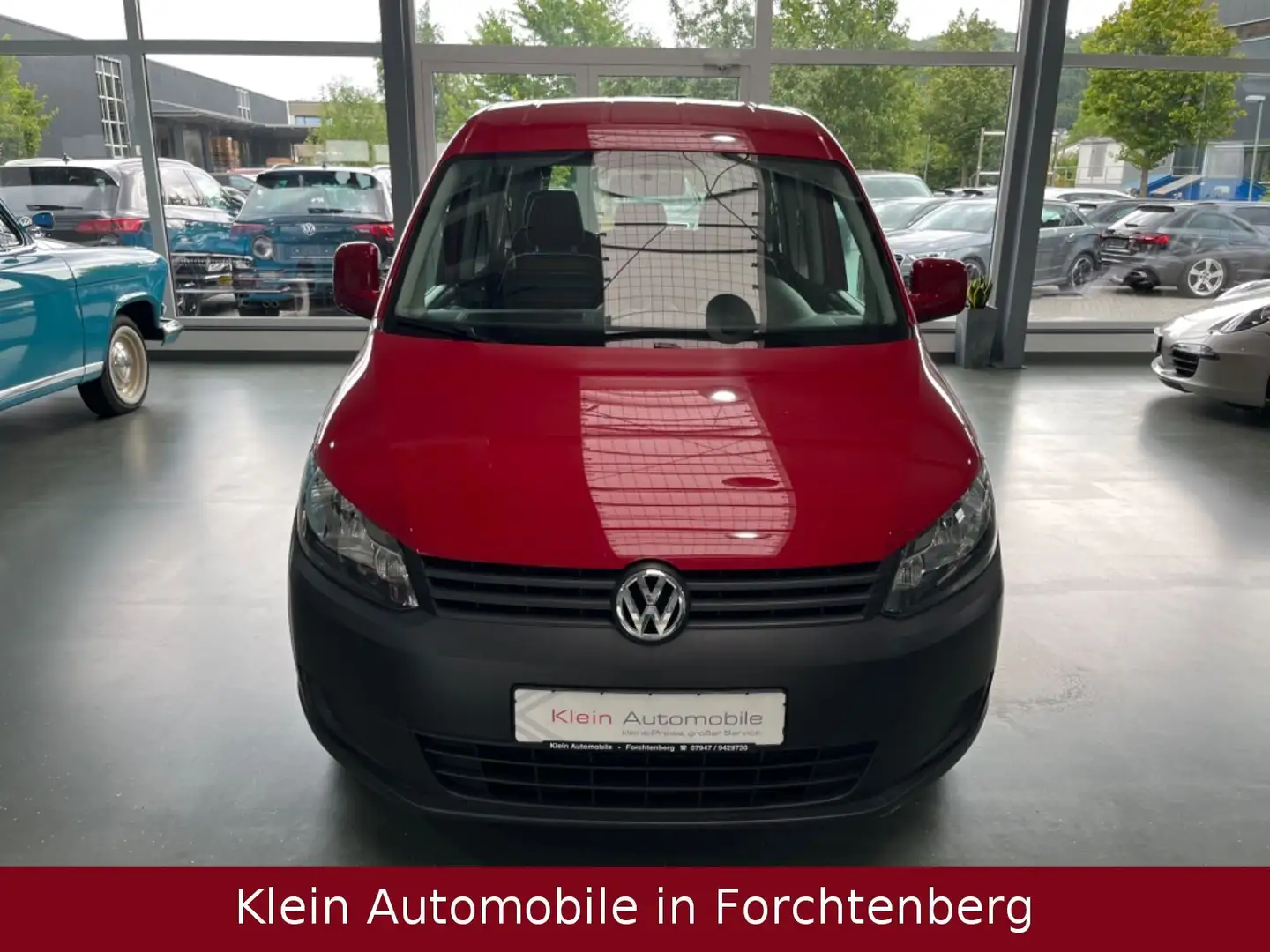 Volkswagen Caddy JAKO-O Klima AHK PDC 5-Sitzer*aus 2.-Hand* Rot - 2