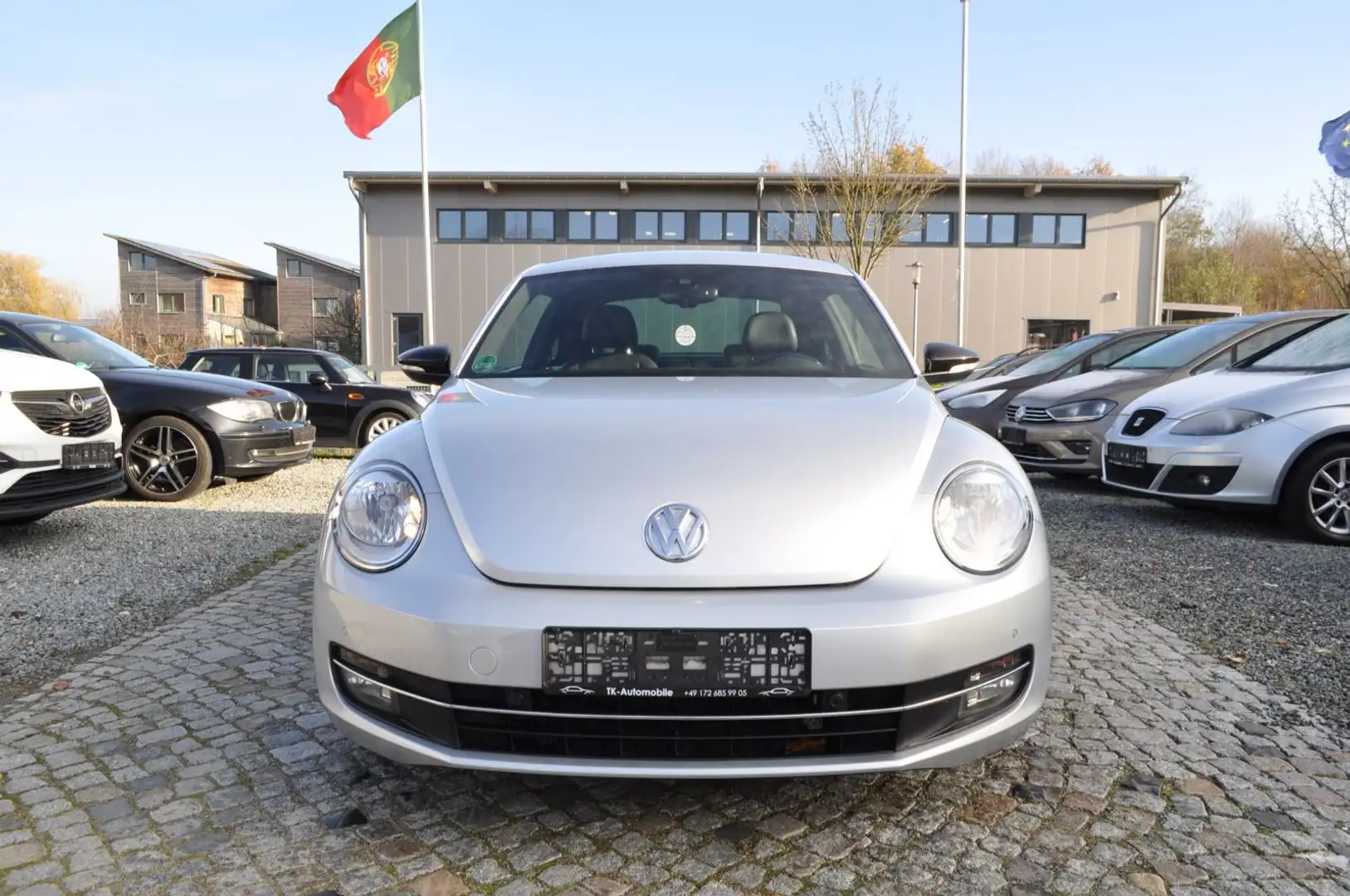 Volkswagen Beetle Lim. Sport/S-HEFT/KEY-LESS/NAVI/VOLLLEDER Argent - 2