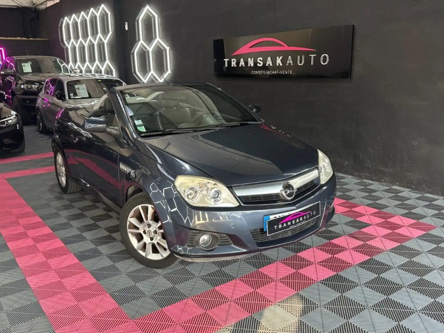 Opel Tigra TWINTOP cab 1.4 - 90 ch Twinport Enjoy ~ Vitre électrique ~ Jantes noires 16 ~ Blue - 1