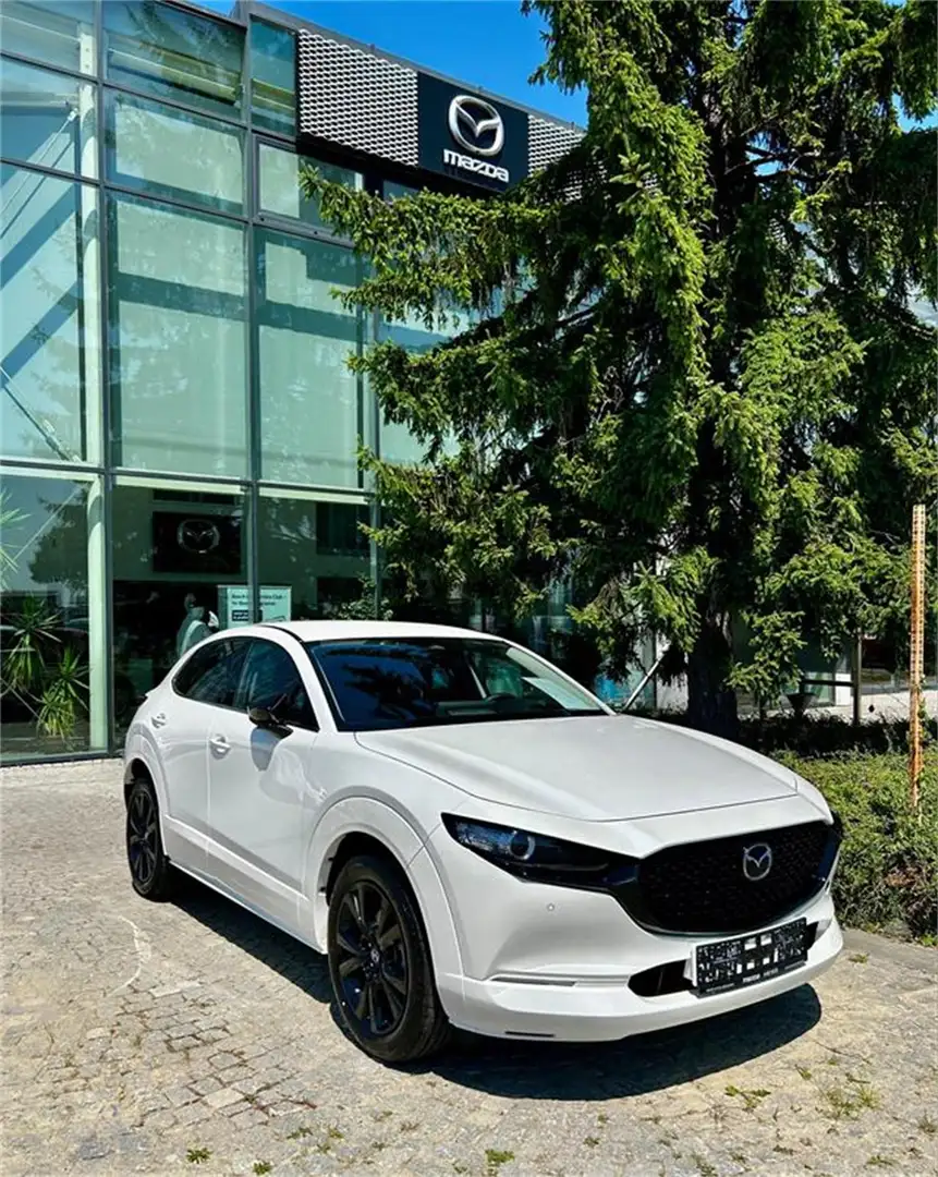 Mazda CX-30 e-Skyactive G140 Homura Aut. Automatik mit U Weiß - 1