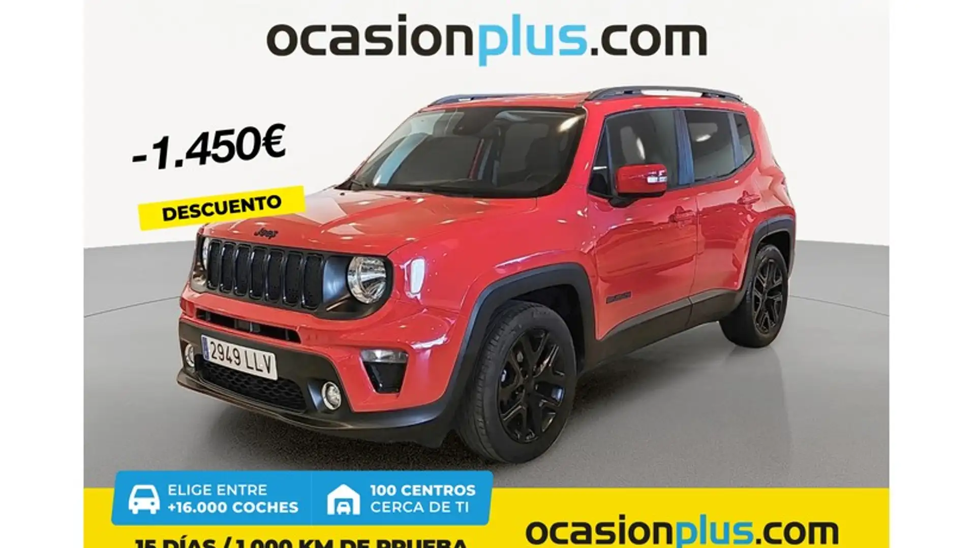 Jeep Renegade 1.0 Night Eagle II 4x2 Rojo - 1