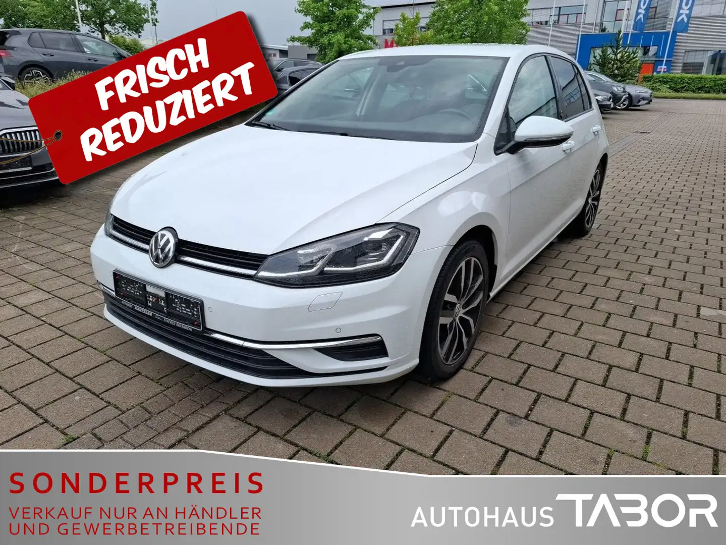 Volkswagen Golf VII 1.5 TSI SoundPlus ACC Dig.Tacho Nav App Weiß - 1