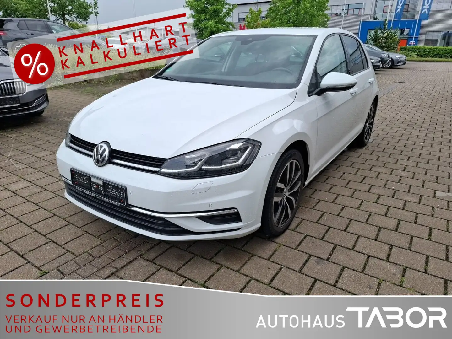 Volkswagen Golf VII 1.5 TSI SoundPlus ACC Dig.Tacho Nav App Weiß - 2