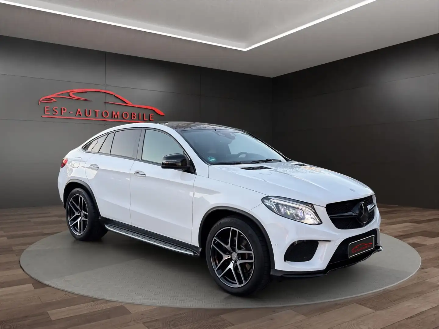 Mercedes-Benz GLE 350 d Coupé 4MATIC*AMG*PANO*KAMERA*AHK*TOP Weiß - 2