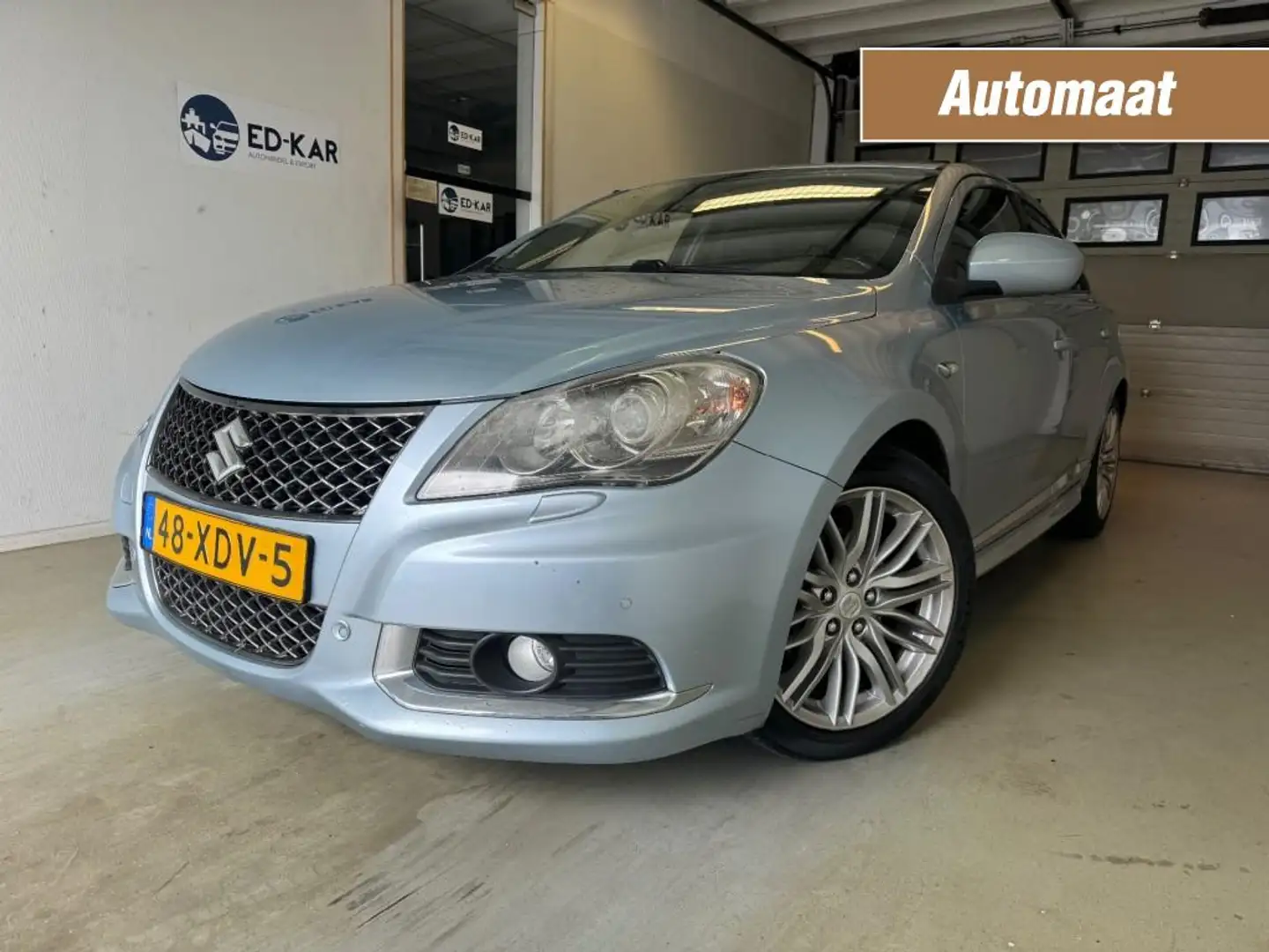 Suzuki Kizashi 2.4 Sport 4WD AUT LEER NAP nette auto Blauw - 1