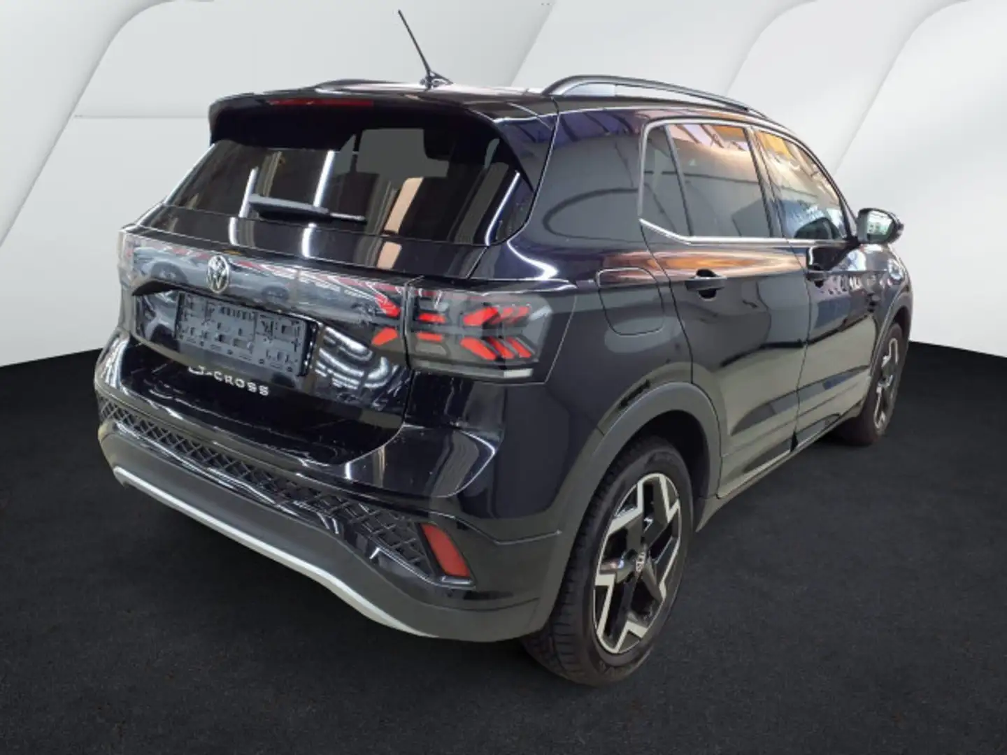 Volkswagen T-Cross R-Line 1,5 TSI DSG LED NAVI AHK RFK ACC Schwarz - 2