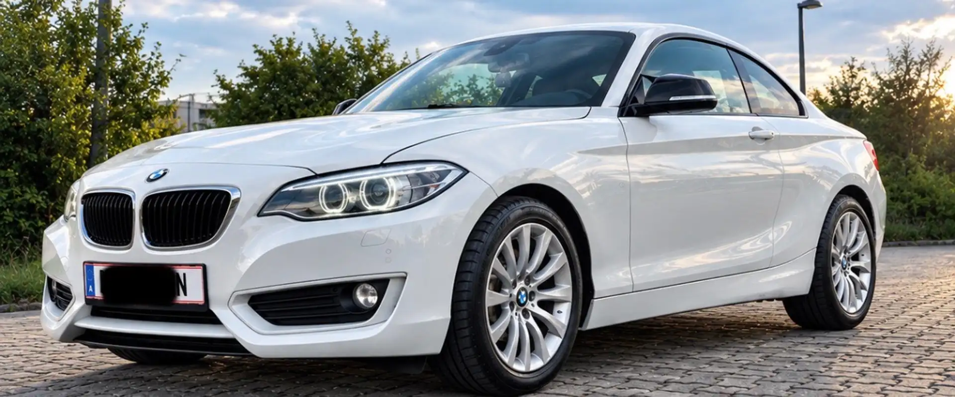 BMW 218 218i Coupé Advantage Advantage Weiß - 1