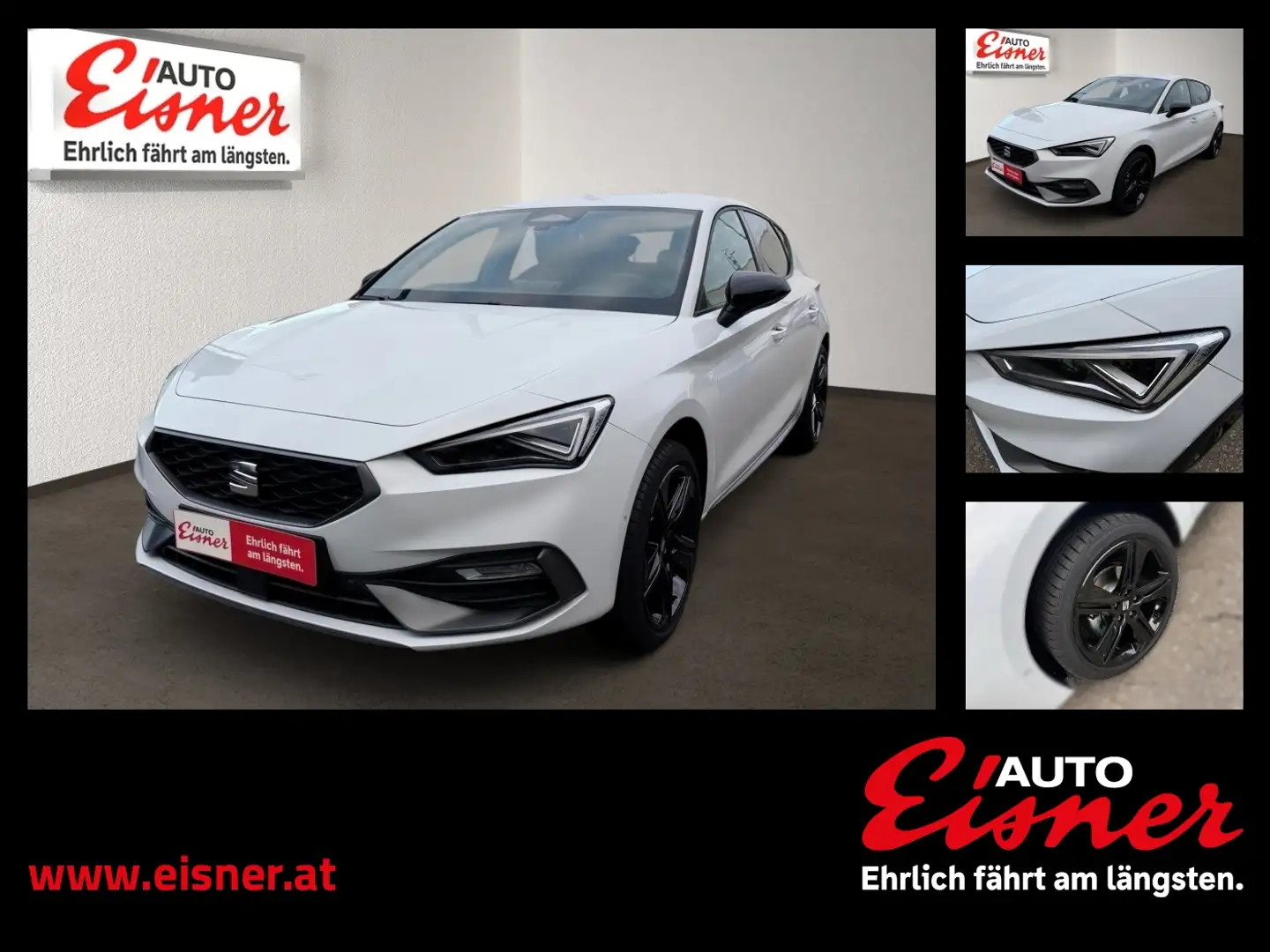 SEAT Leon 1.5 TSI FR Black Paket Wit - 1