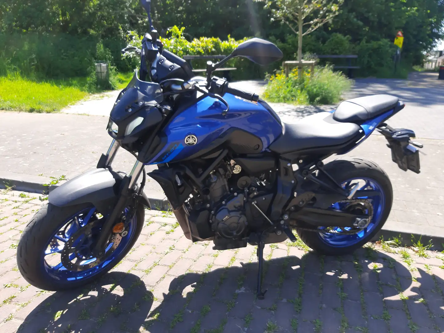 Yamaha MT-07 Yamaha MT 07  700cm3  "3000km" 06/2023  1er prop. Blauw - 1