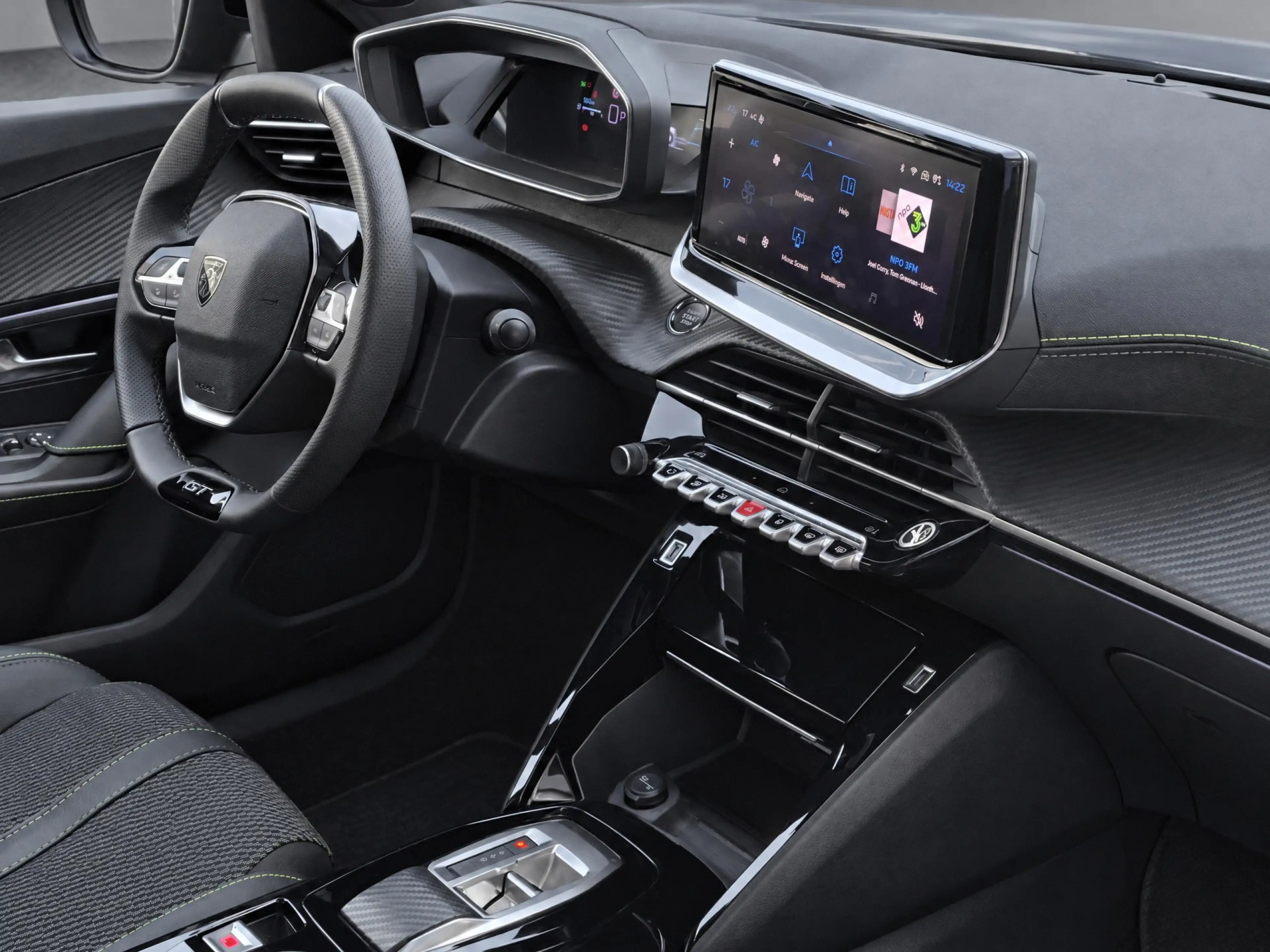 Peugeot 2008 1.2 Hybrid 145 GT Half lederen bekleding | Navigat — photo 4