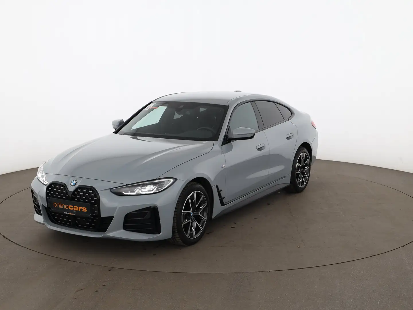 BMW 420 420d Gran Coupe M-Sport Aut LED LEDER NAVI SITZHZ Grau - 2