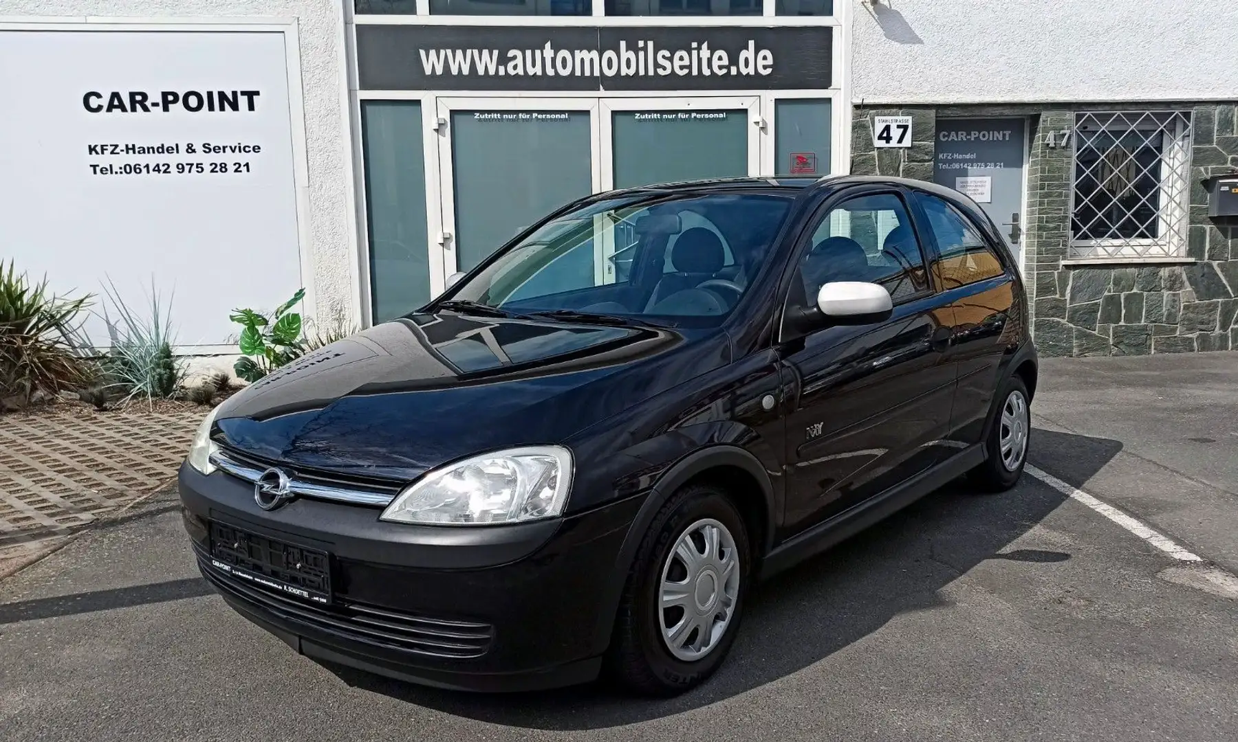 Opel Corsa C Edition*KLIMAAUTOMATIK*SERVO* Noir - 1