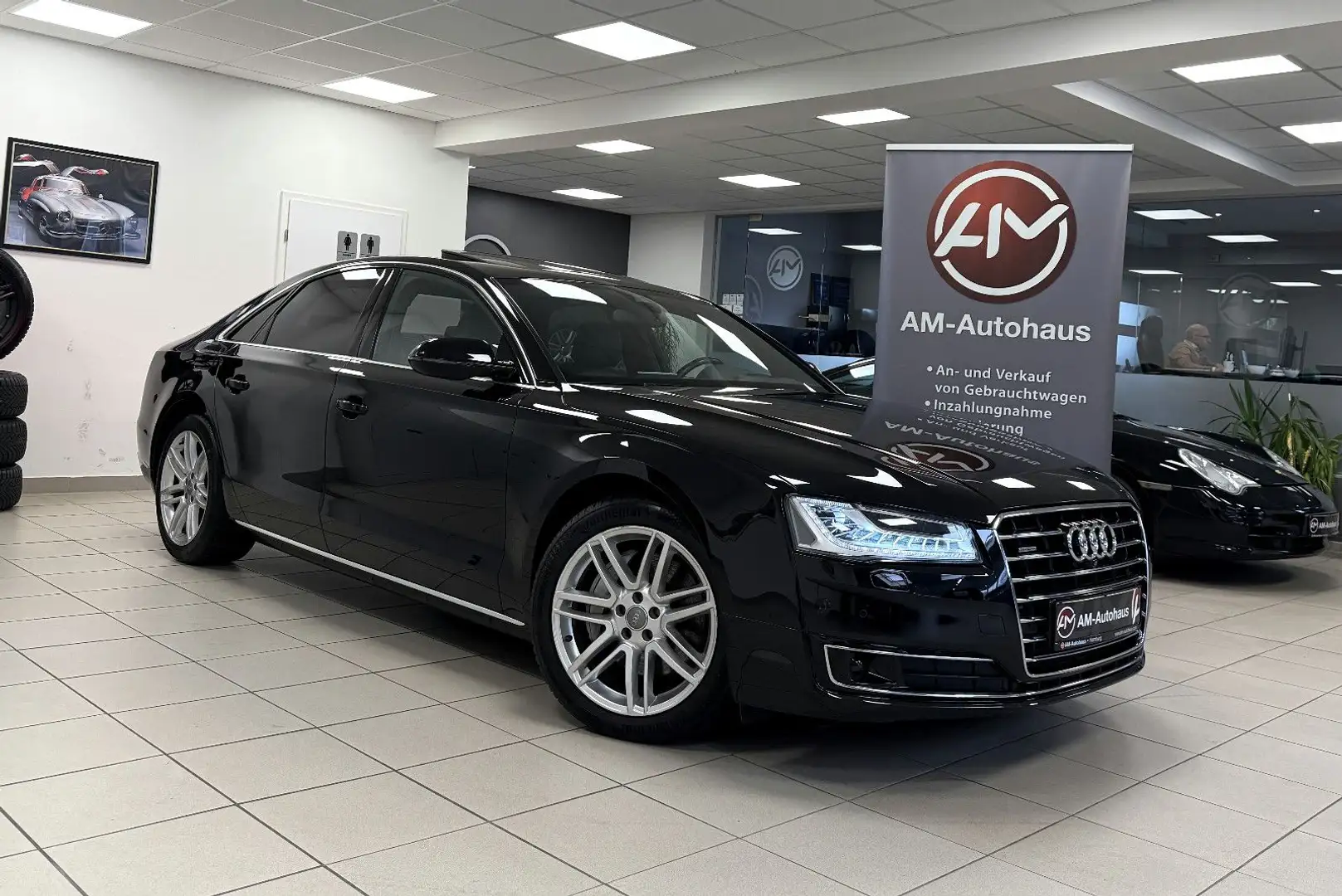 Audi A8 3.0 TDI Quattro *GlasSD*BOSE*HUD*ACC*MATRIX Schwarz - 1