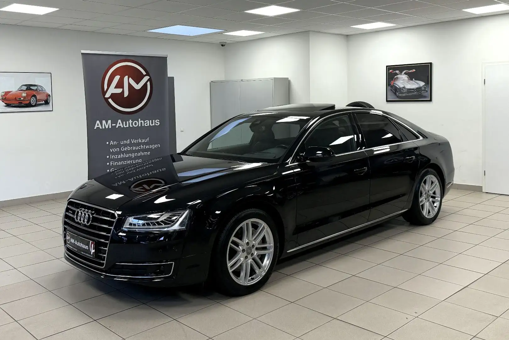 Audi A8 3.0 TDI Quattro *GlasSD*BOSE*HUD*ACC*MATRIX Schwarz - 2
