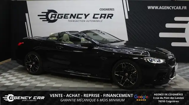 BMW M8 Competition Cabriolet - Véhicule Français suivi complet BMW -Sièges chauffants